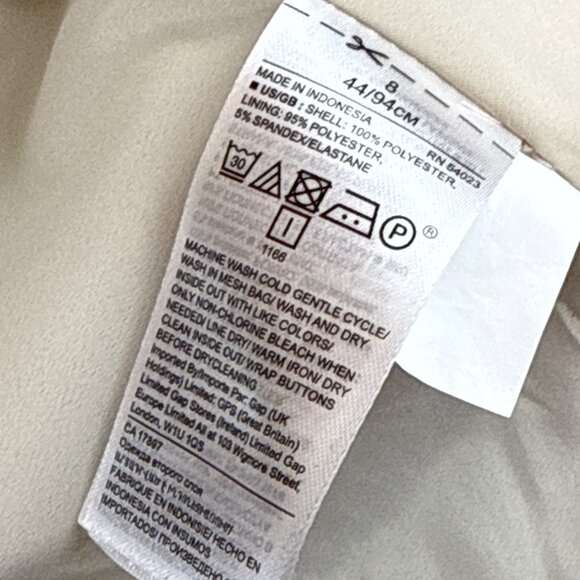 Banana Republic Women's Sequin Blazer & Mini Skirt Set Silver Sparkling Sz 8/10 - Picture 13 of 15